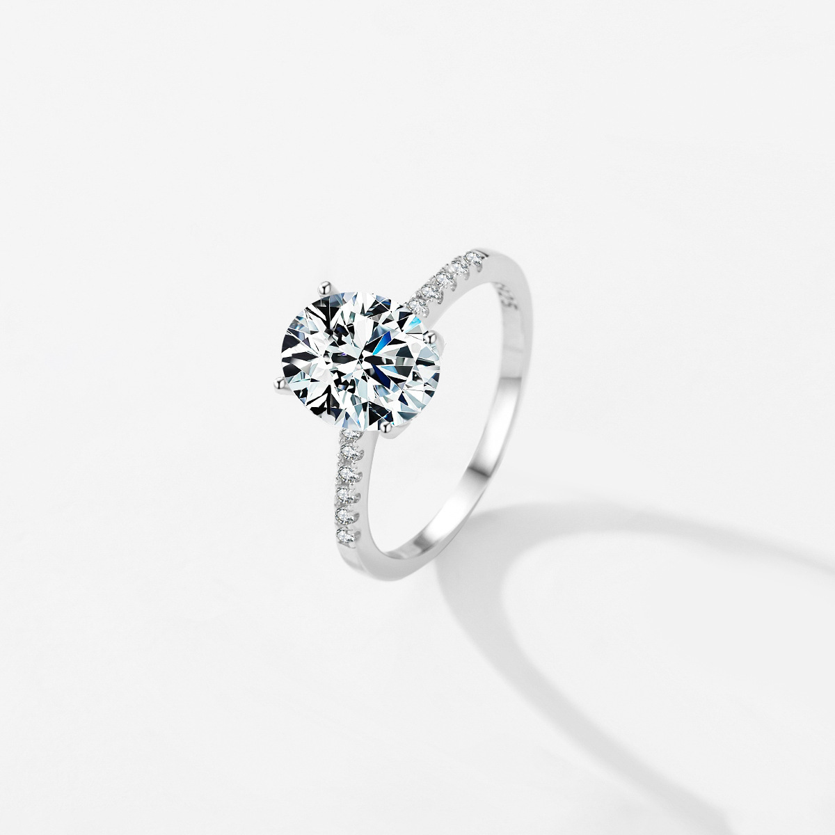 The S925 Sterling Silver Zircon Party Ring - Image 4