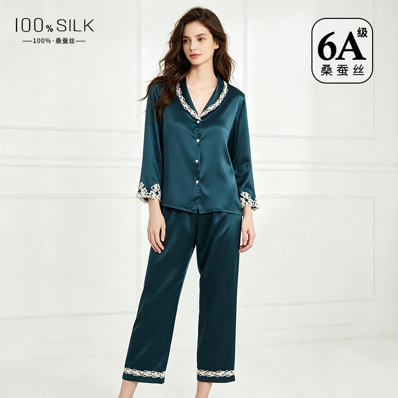 The 19 Momme Heavyweight 100% Mulberry Silk Pajama Set
