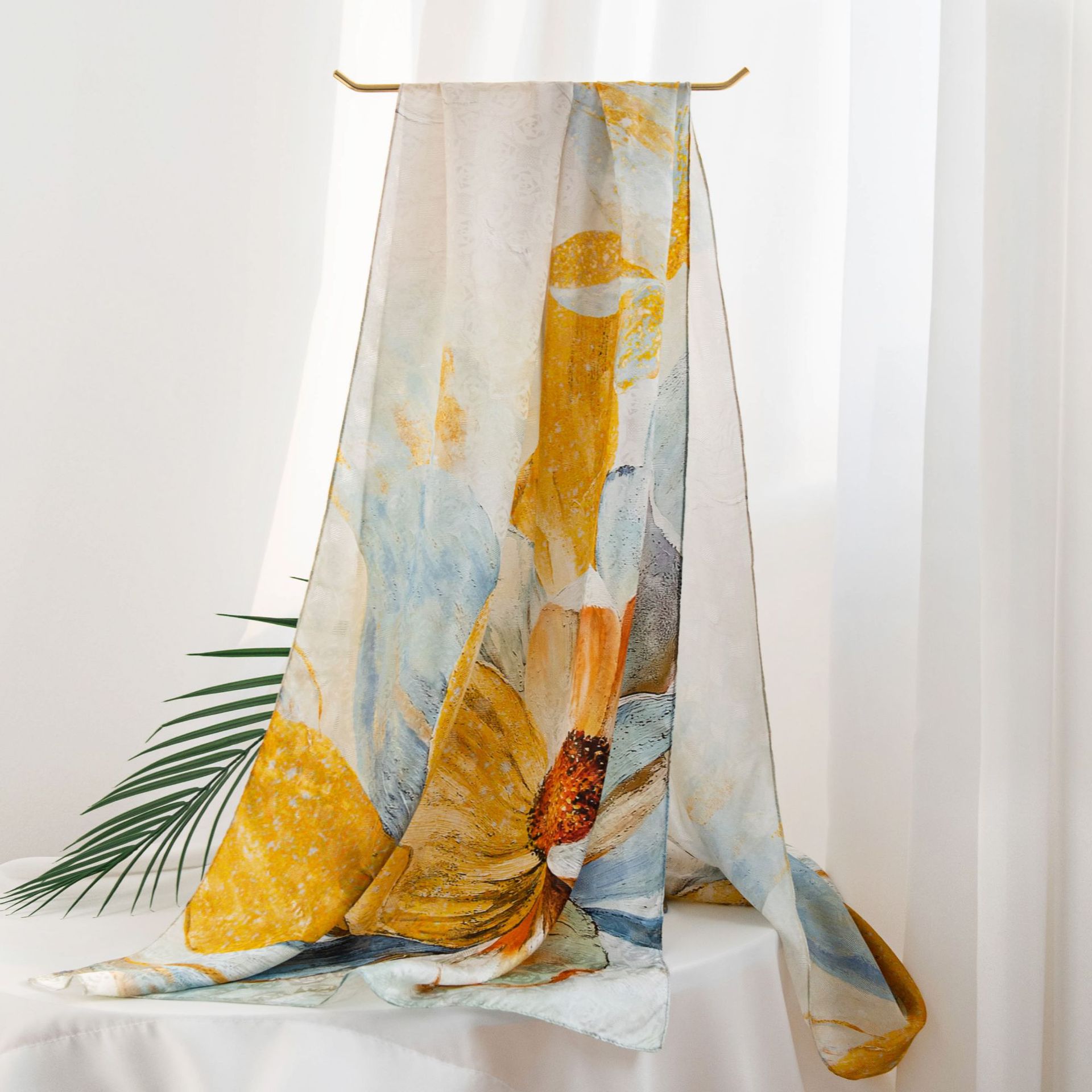 The Mulberry Silk Scarf with Gift Box - Image 3