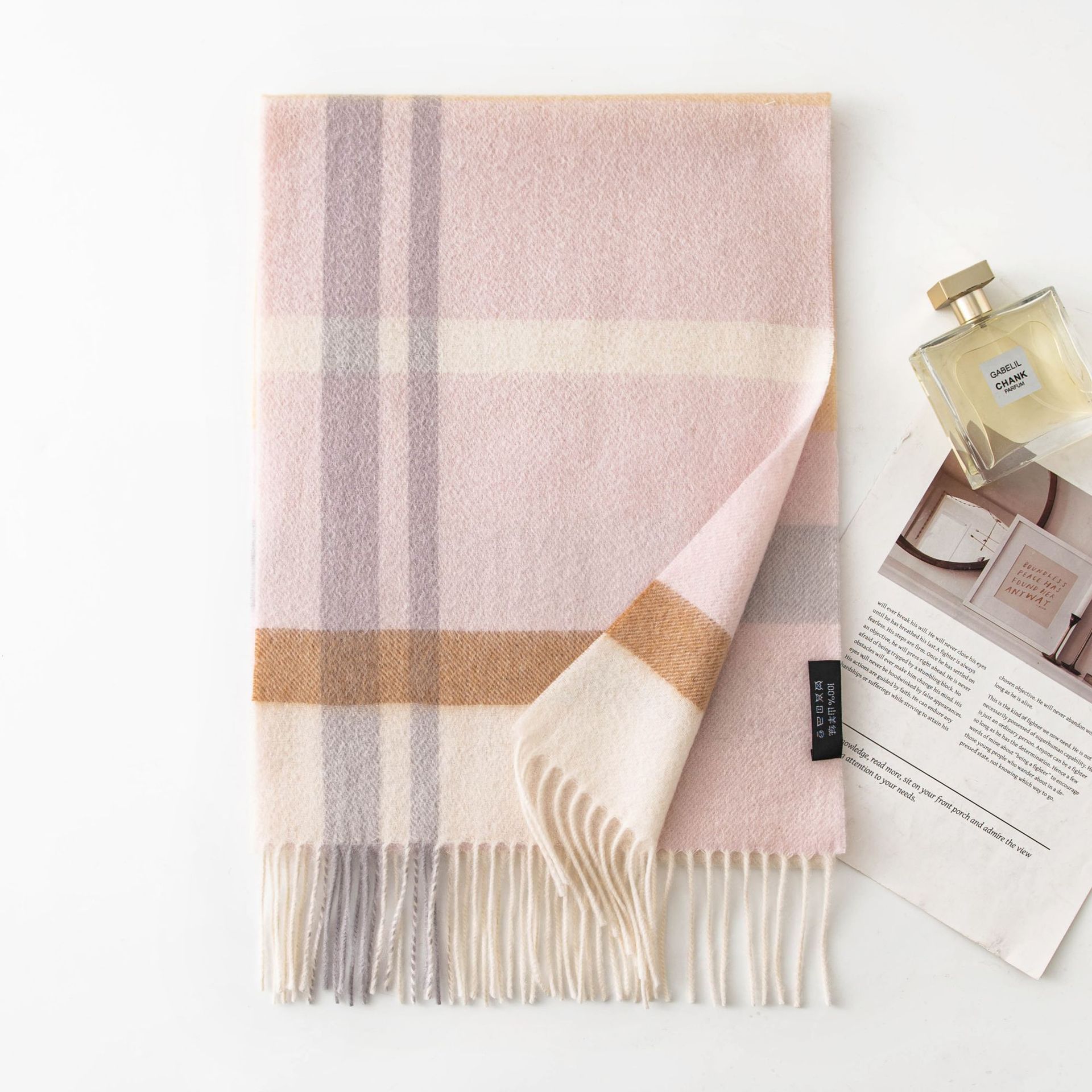 FHY25-7120-1 Light Pink Plaid