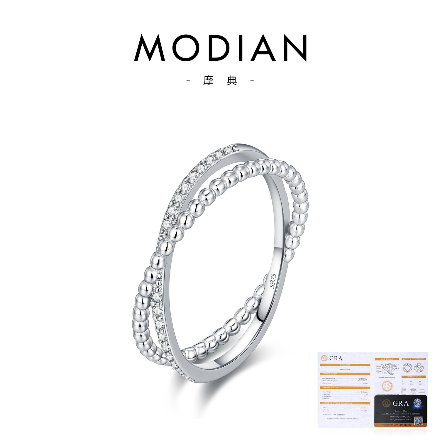 1.00mm*18 Moissanite 9 points
