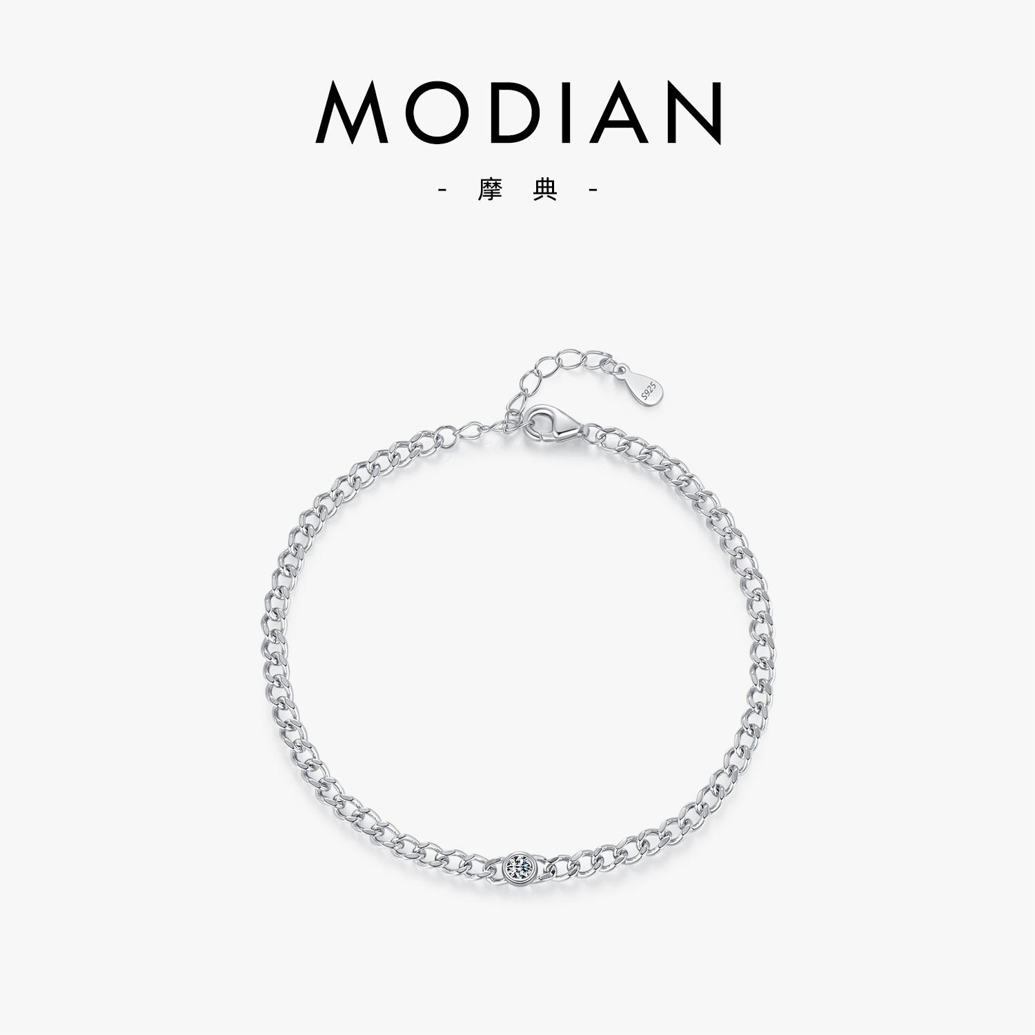 The D Color Moissanite S925 Sterling Silver Bracelet