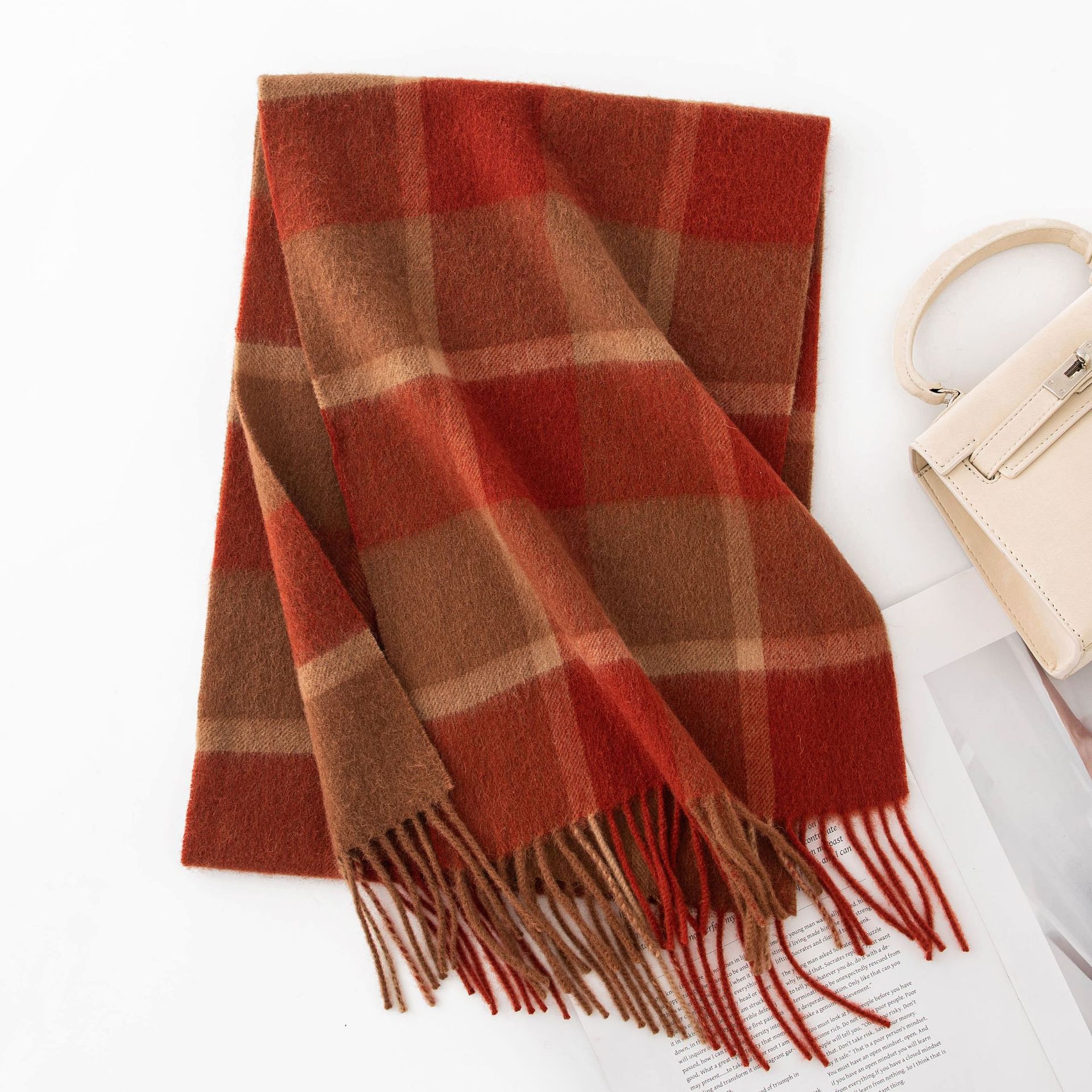 FHY24-7033-1 Brick Red Plaid