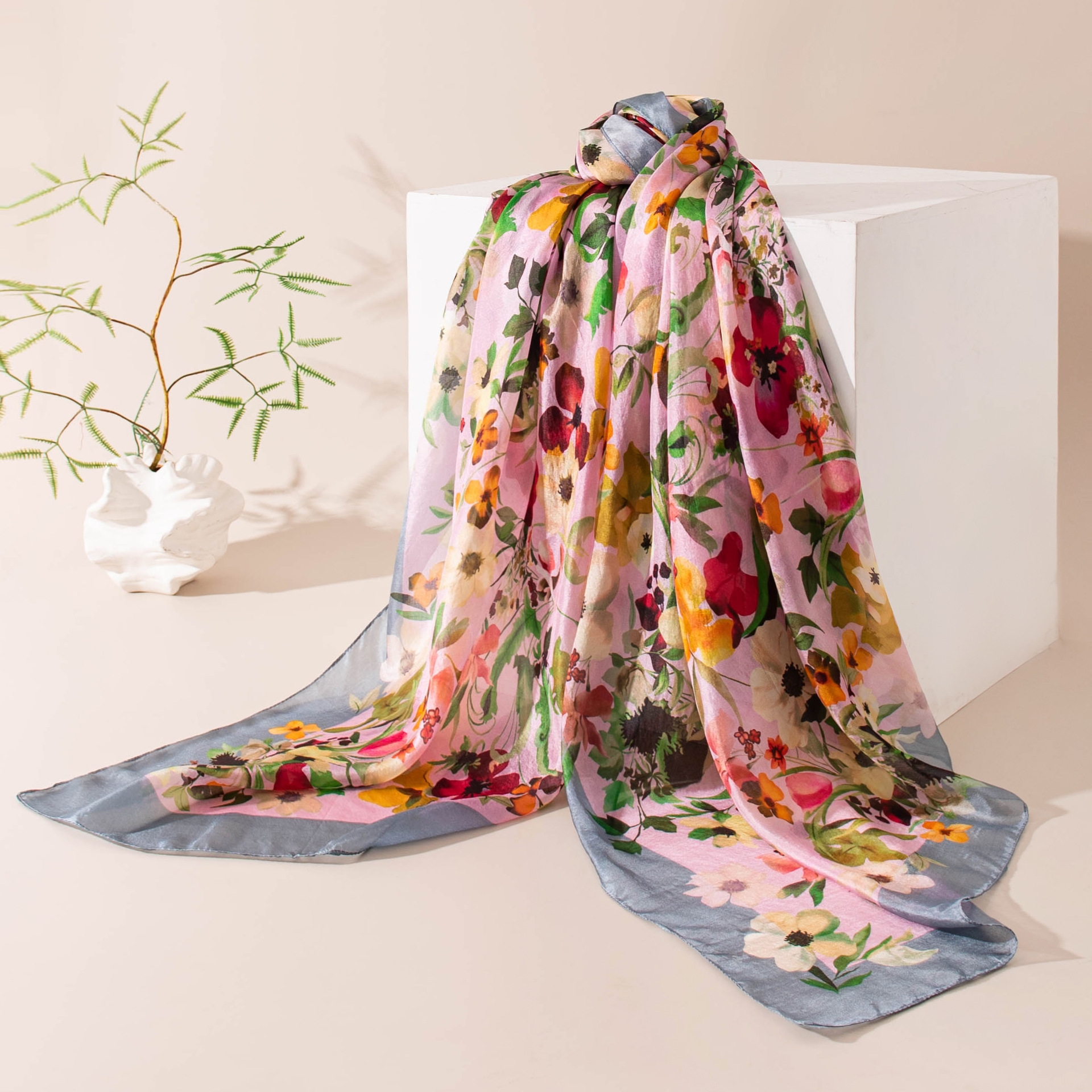 The Lightweight Silk Beach Wrap - Image 4
