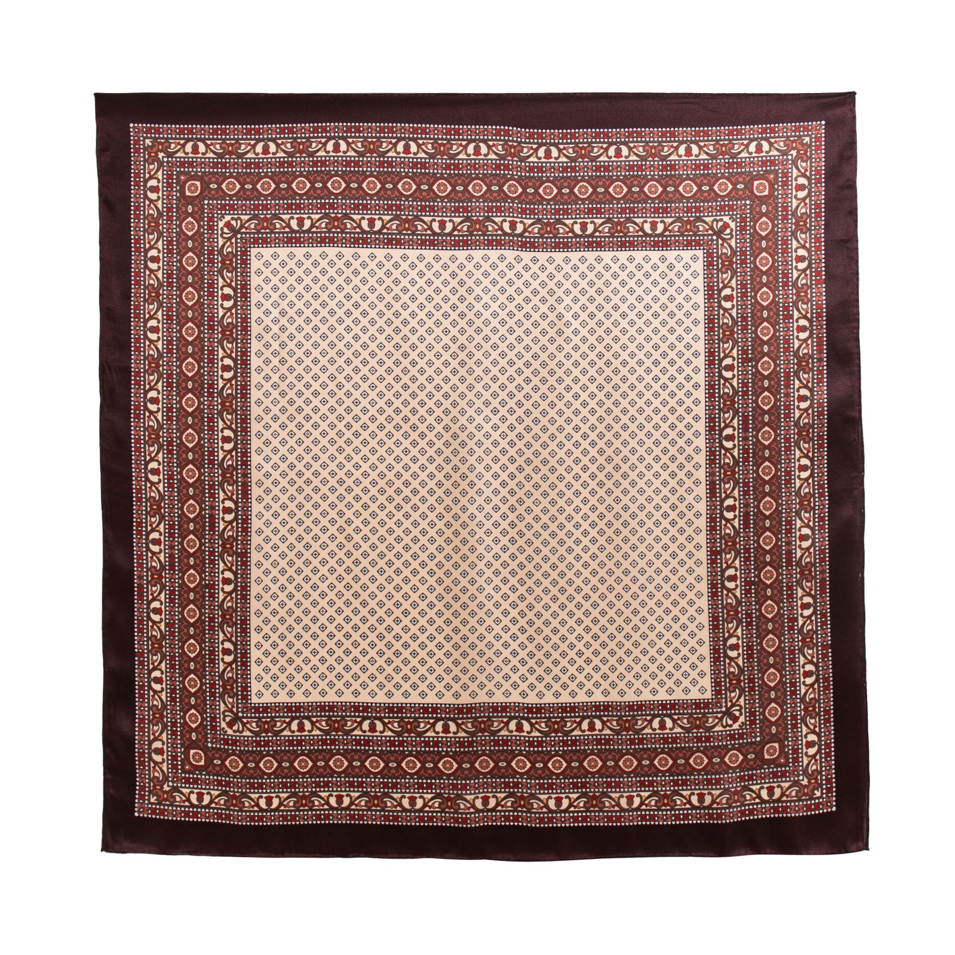 The Pure Silk Square Neck Scarf - Image 5