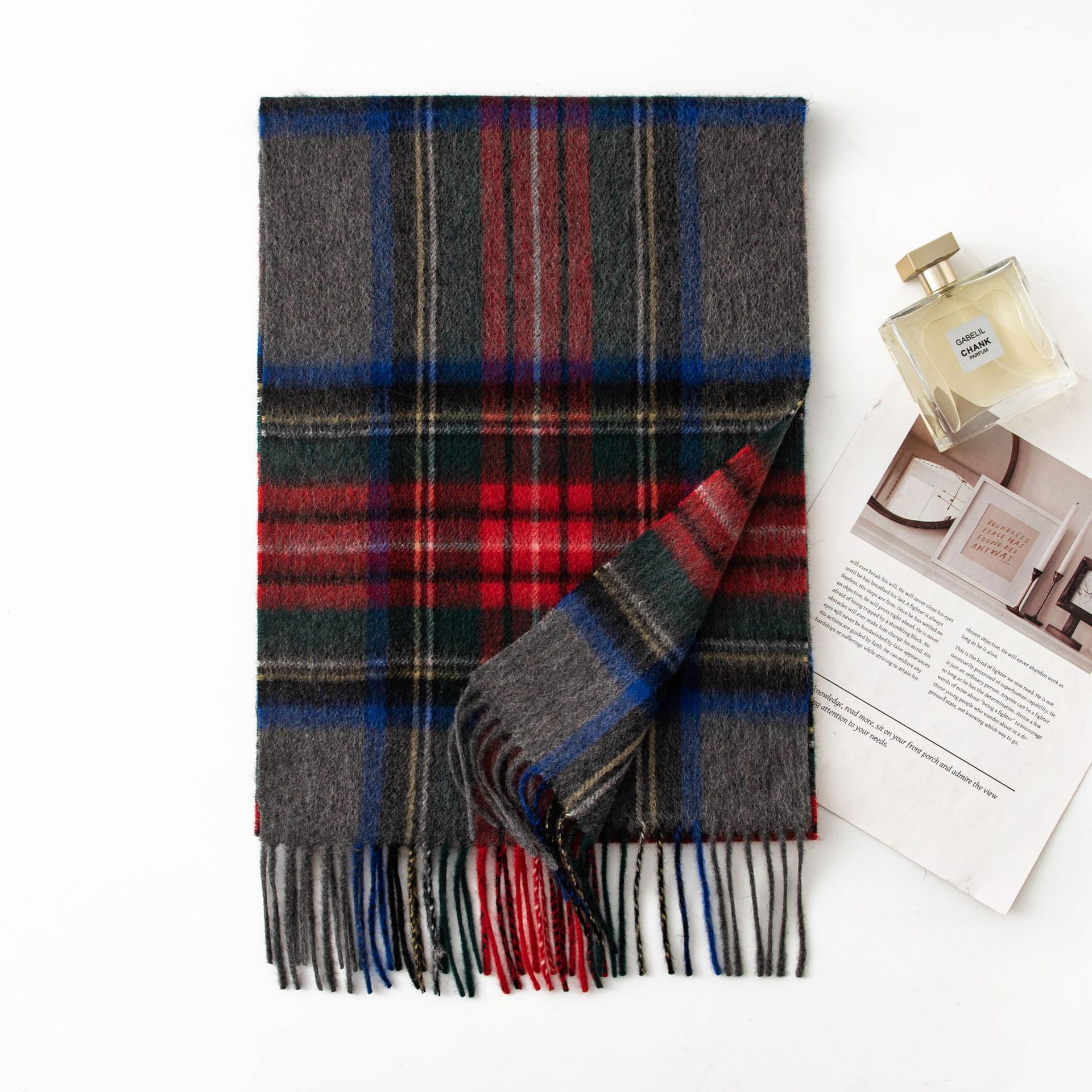 FHY25-7121-1 Gray Plaid