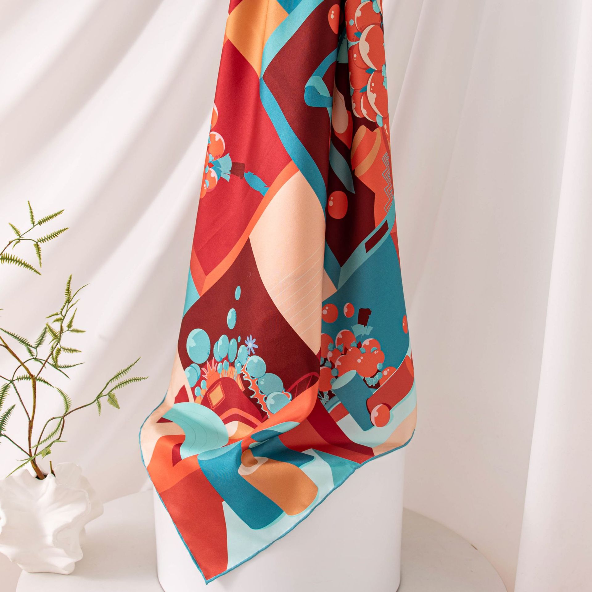 FHZ25-9823-2 Hand Rolled - Pear Garden Dream Orange