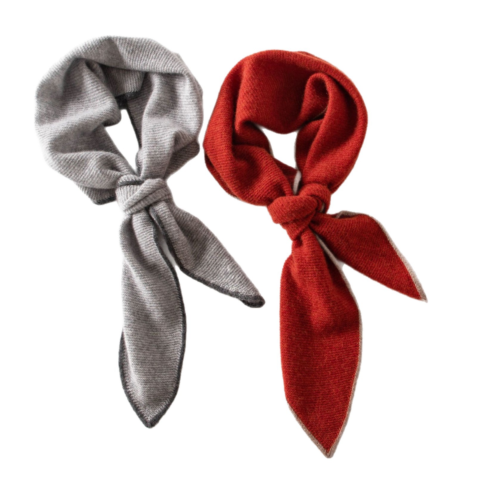 The Cashmere Triangle Scarf Winter Neck Wrap - Image 5