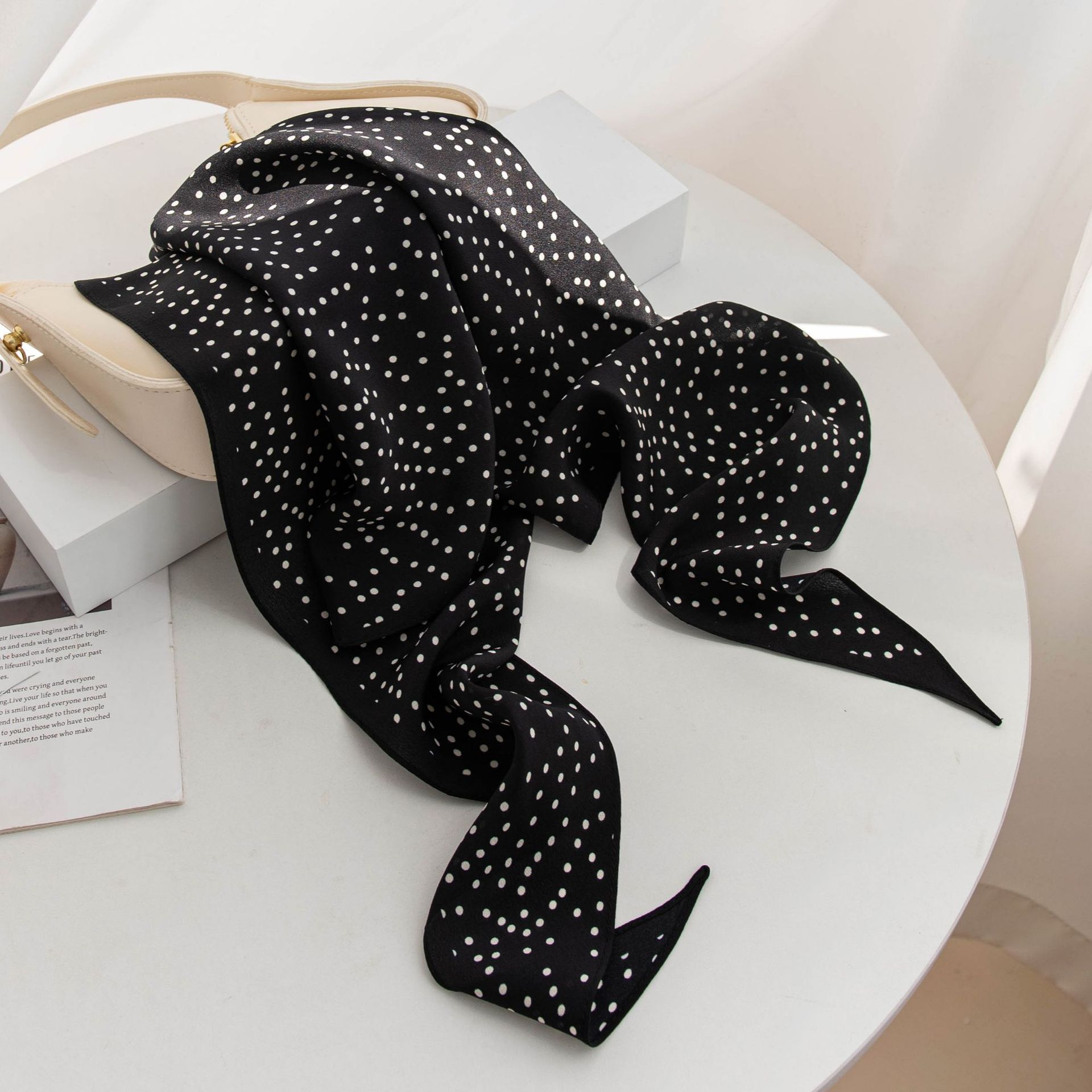 The Mulberry Silk Sun Protection Neck Scarf - Image 4