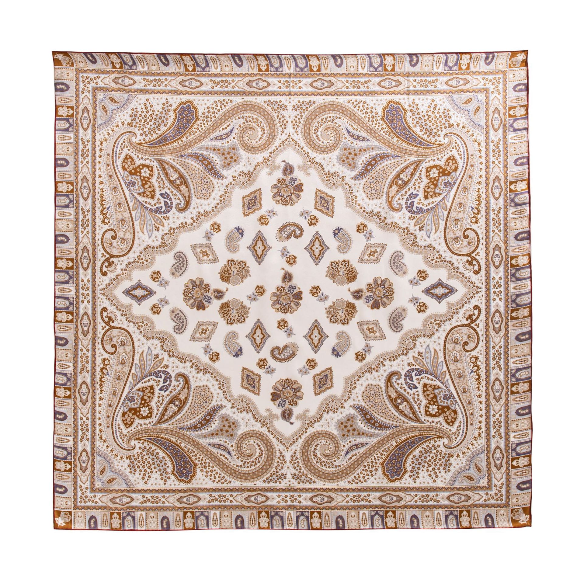 FHZ26-90332-1 Hand Rolled - Light Green Paisley