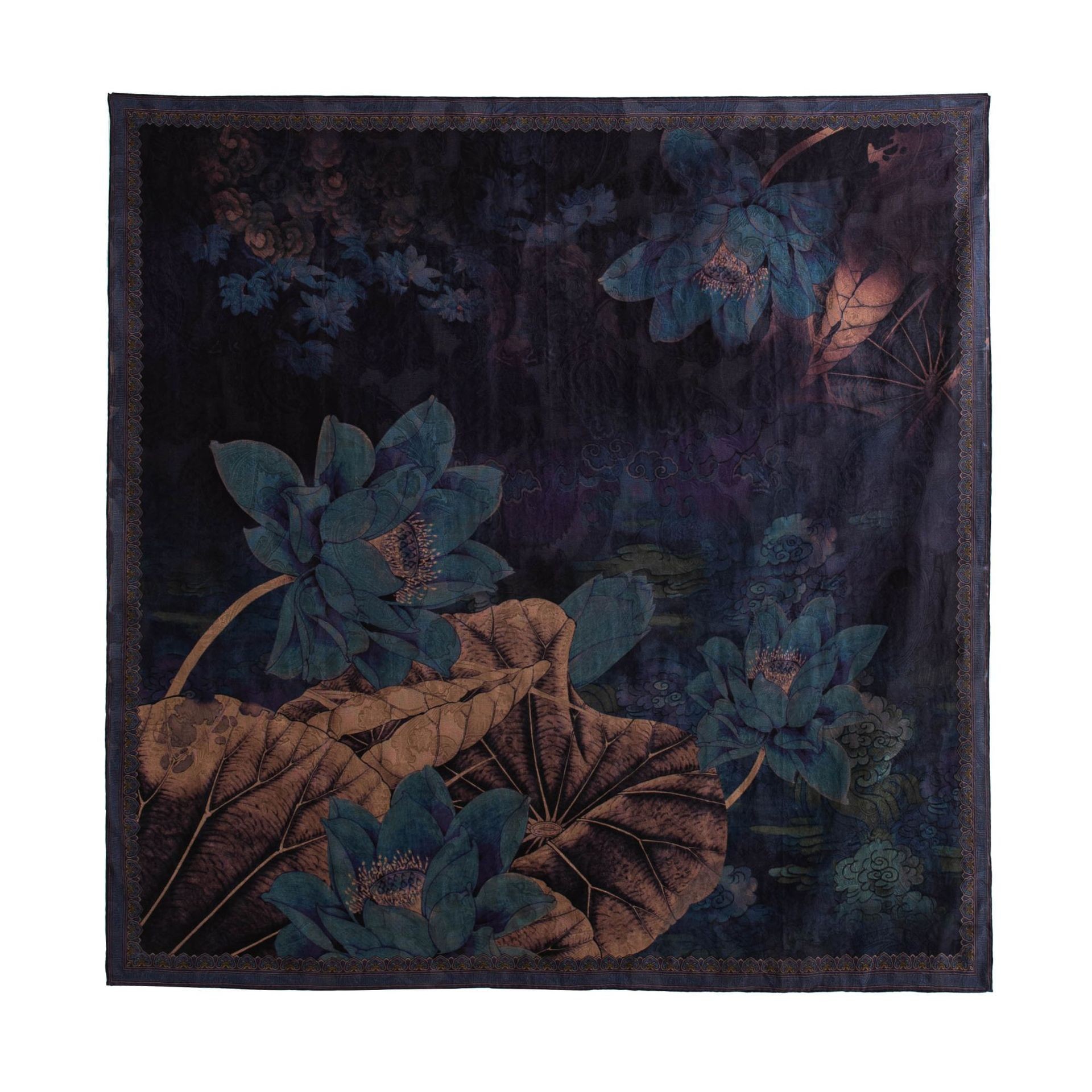 FHZ25-90283-1 Xiangyunsha - Hand-rolled Painted Lotus