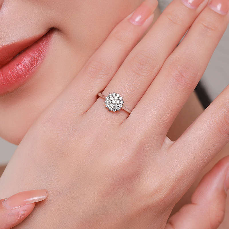 The S925 Micro Set Full Diamond Band - Image 2