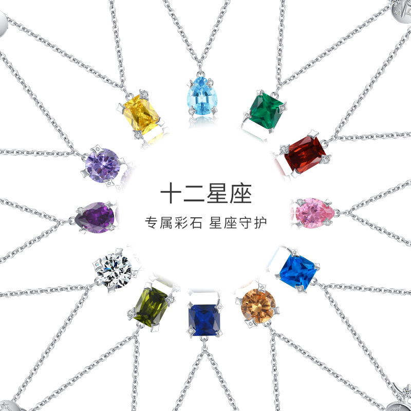 The S925 Sterling Silver Zodiac Necklace - Image 5
