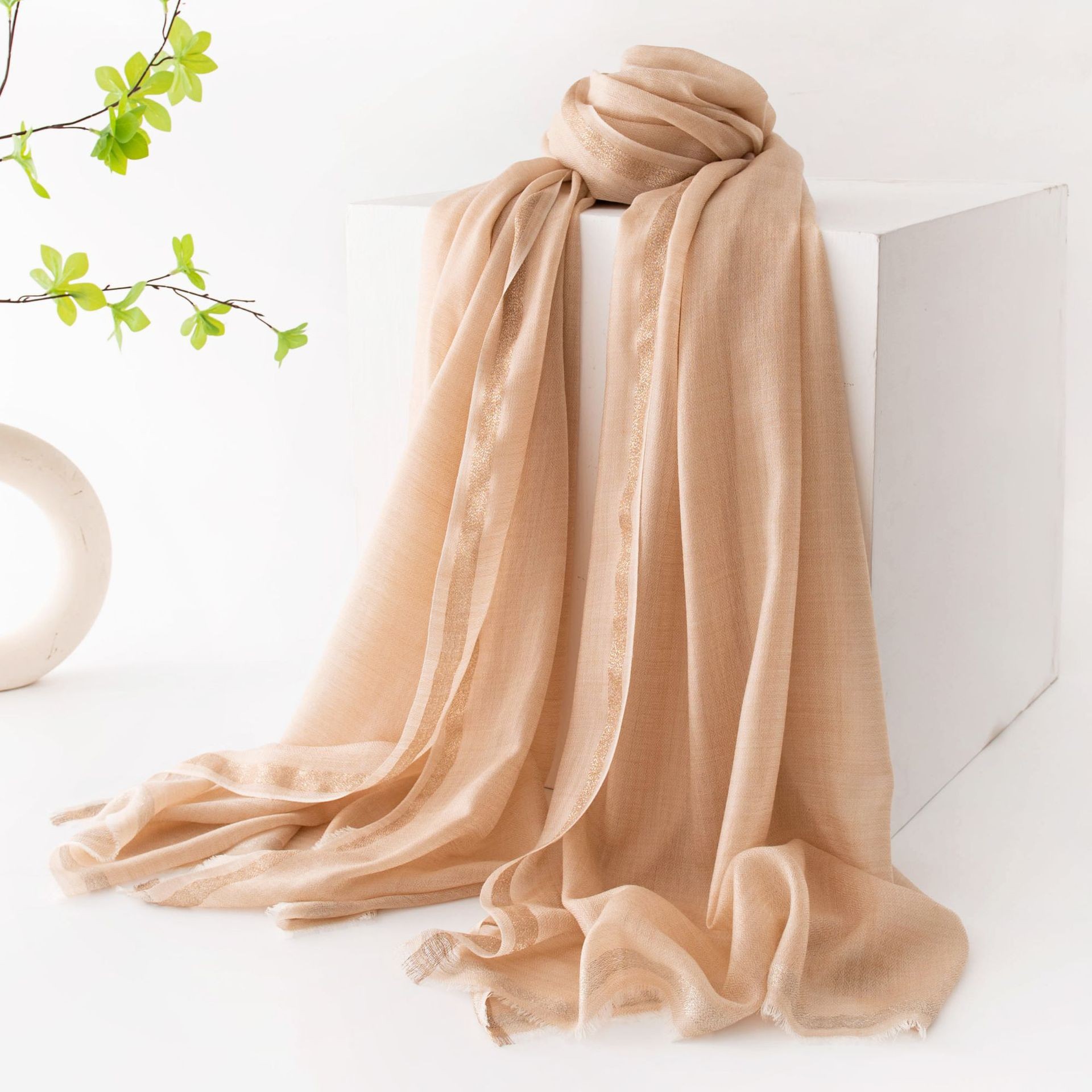 The 100% Wool Fringe Shawl