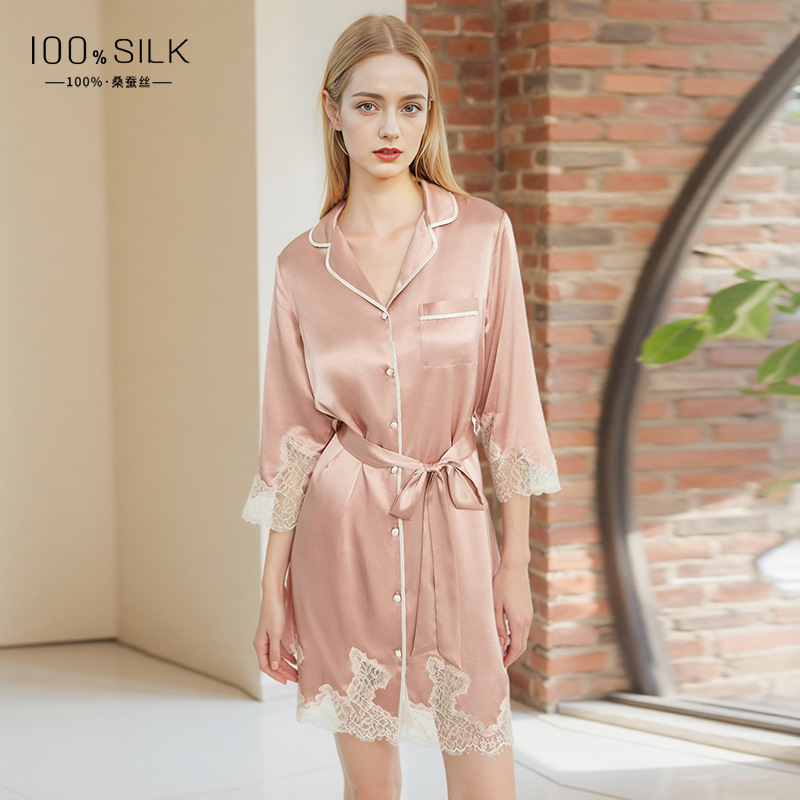 The 19 Momme 100% Mulberry Silk Nightgown - Image 3