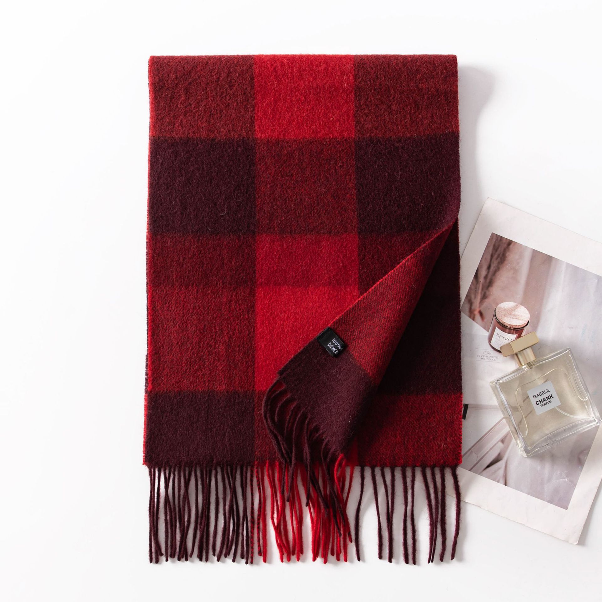 FHY25-7180-1 Red Plaid
