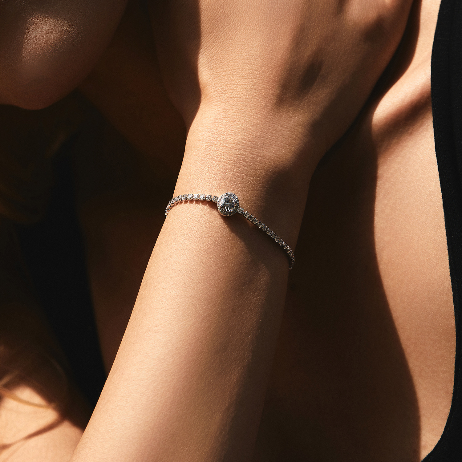 The S925 Sterling Silver Tennis Bracelet - Image 2
