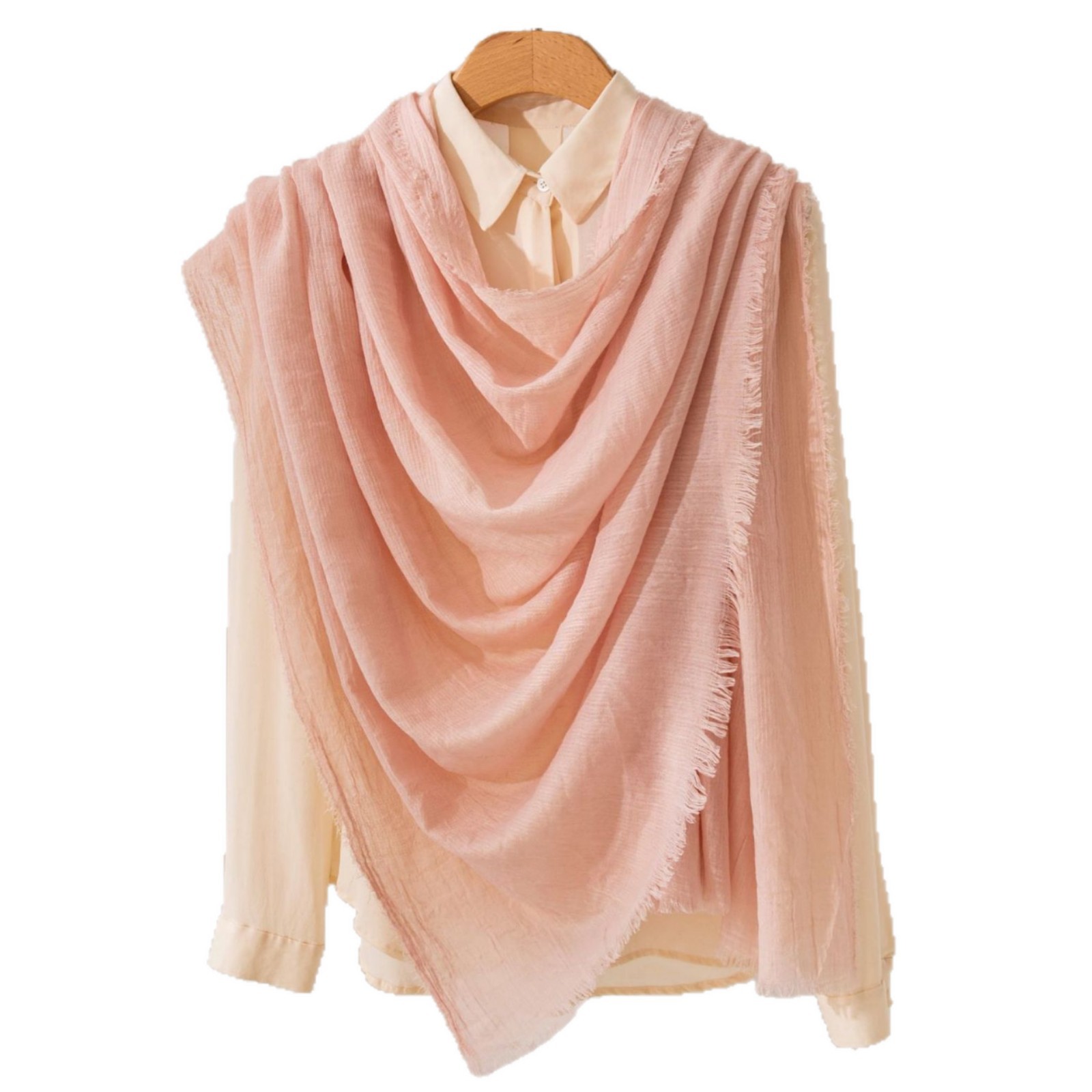 The Lightweight Wool Summer Shawl Scarf - Image 5