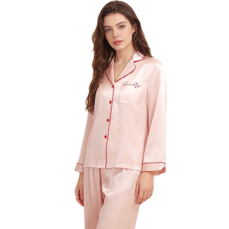 The 100% Mulberry Silk Pajama Set - Image 5