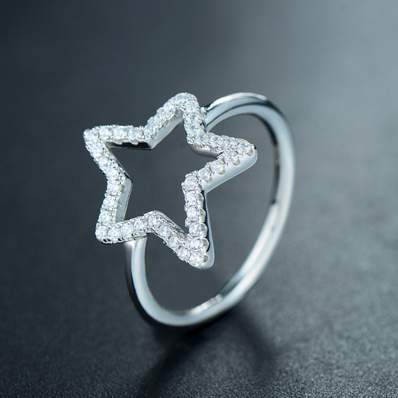 The S925 Sterling Silver Crystal Ring - Image 4