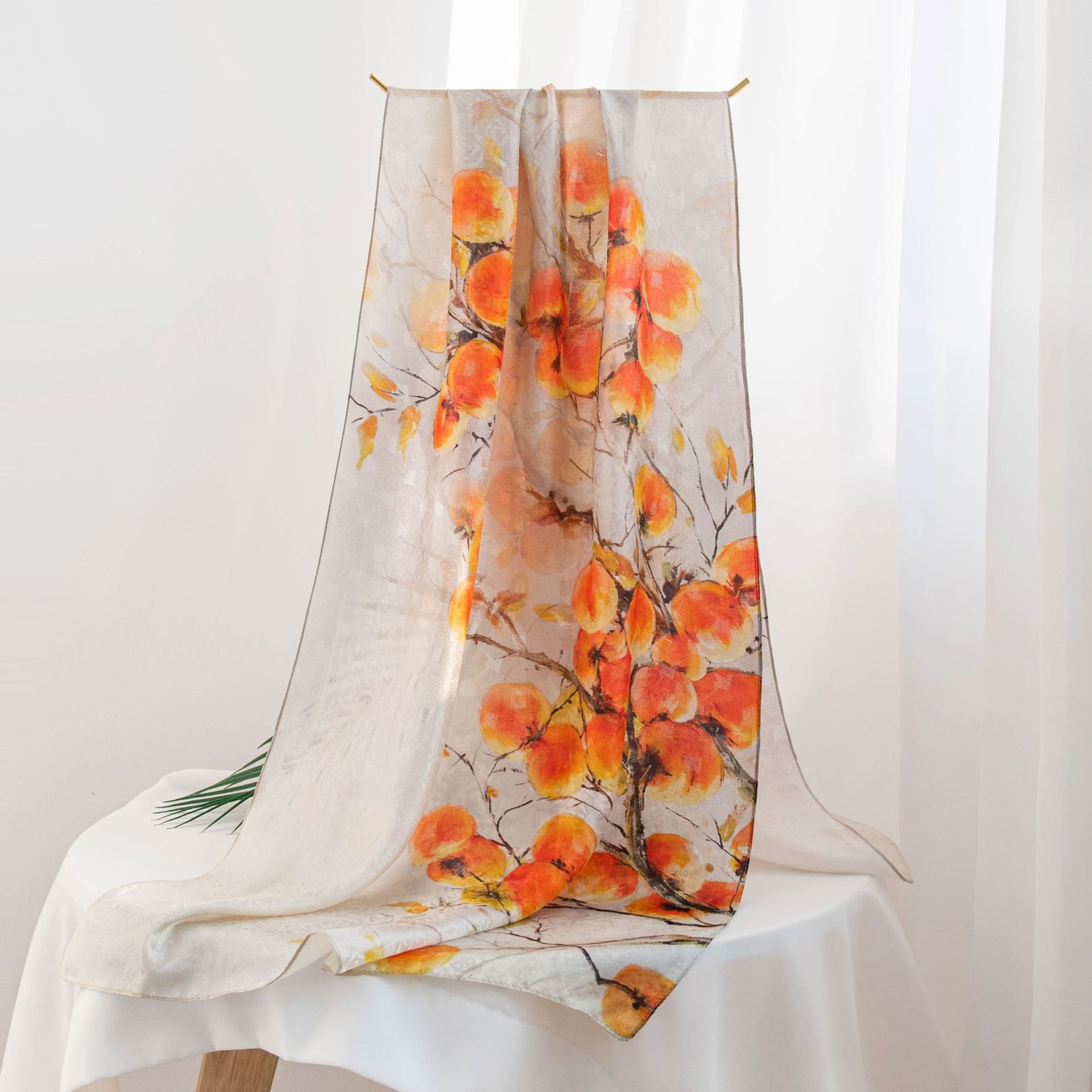 The Mulberry Silk Long Scarf with Gift Box