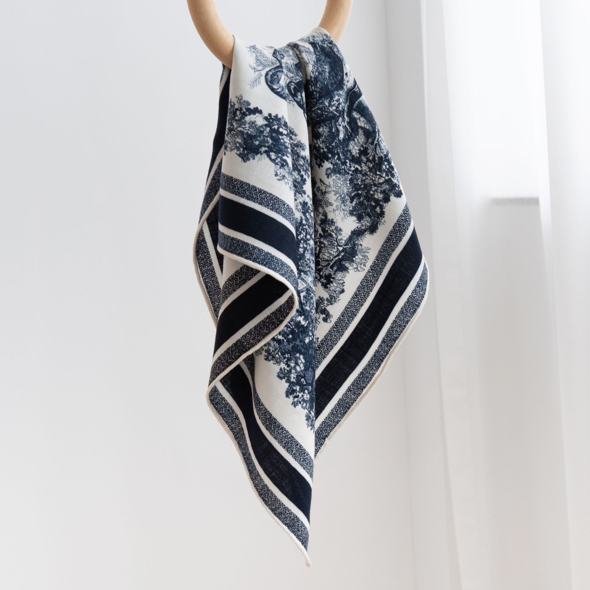 The Silk Wool Animal World Shawl