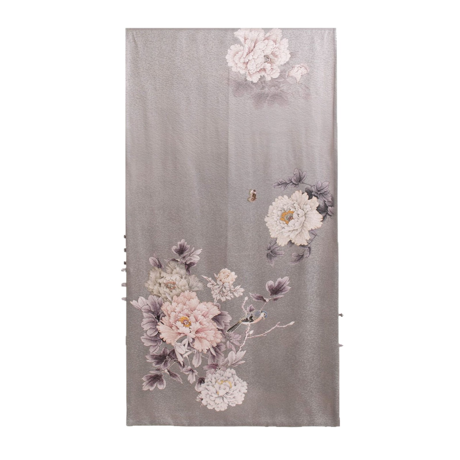 The Snowflake Pattern Pure Silk Double-Layer Buckle Wrap - Image 5