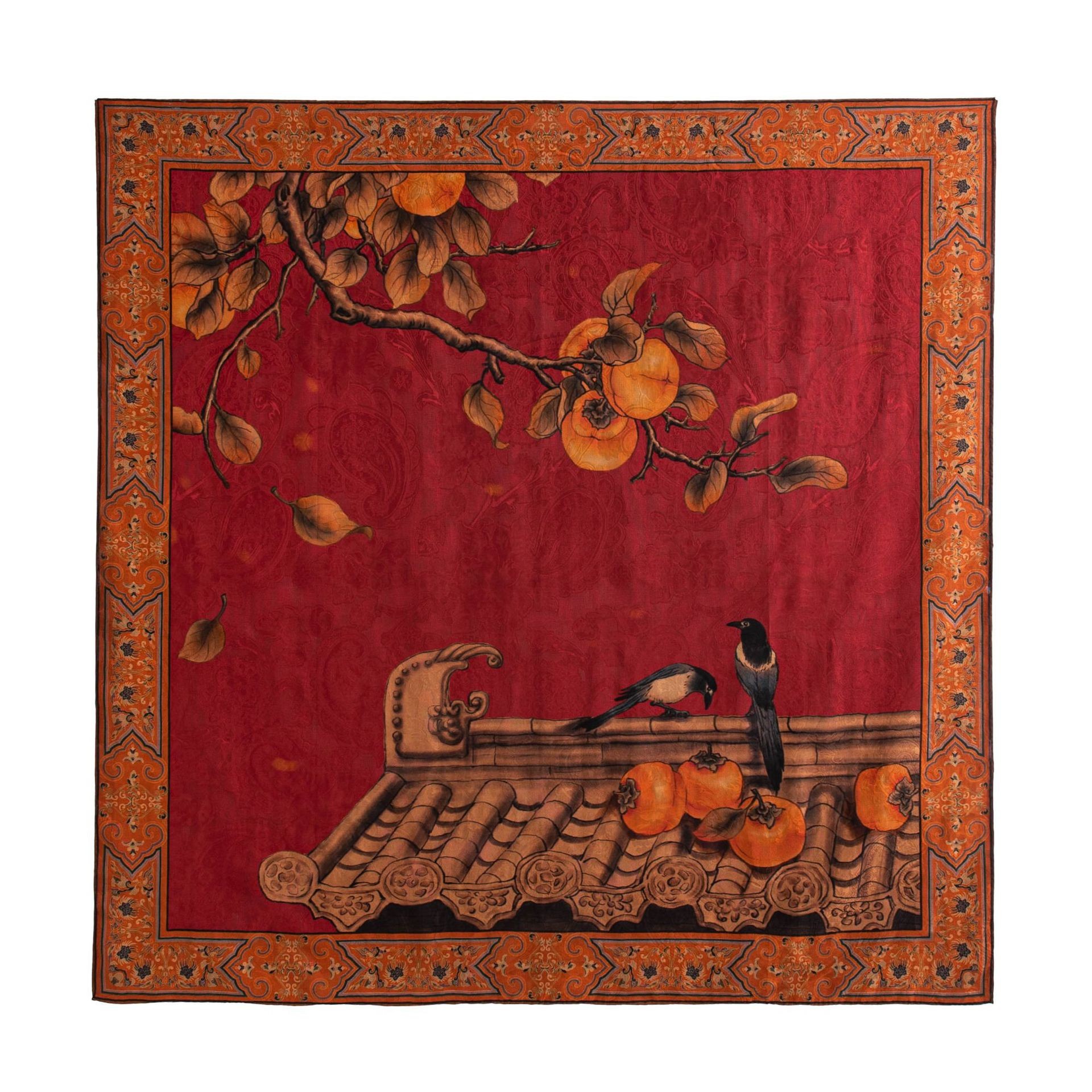 FHZ25-90285-1 Xiangyunsha - Hand-rolled Persimmon Wishes