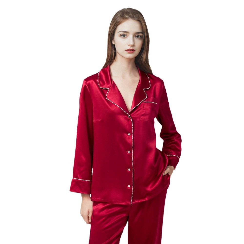 The 22 Momme 100% Mulberry Silk Pajama Set - Image 5