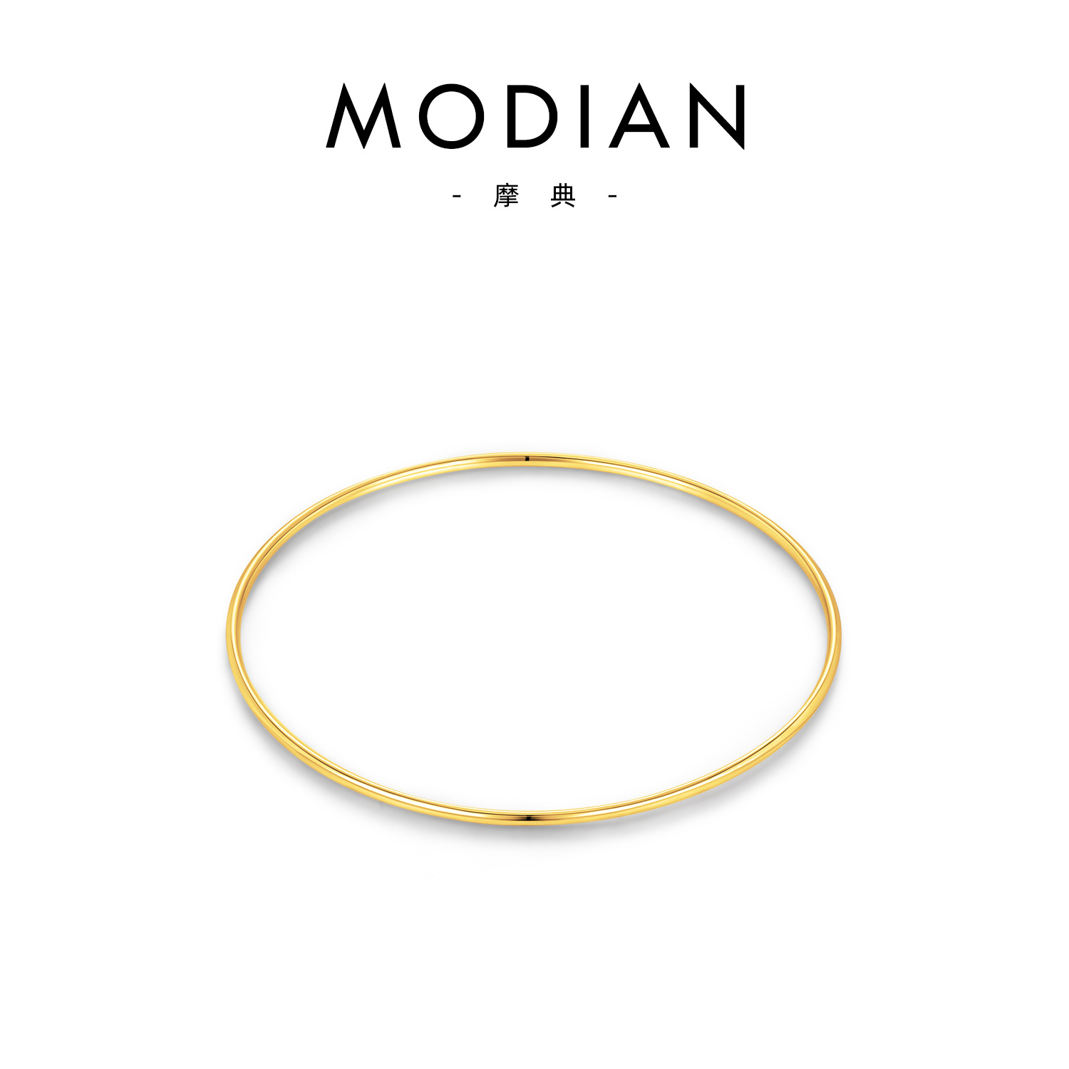 K Gold Bracelet - Inner Diameter 60MM