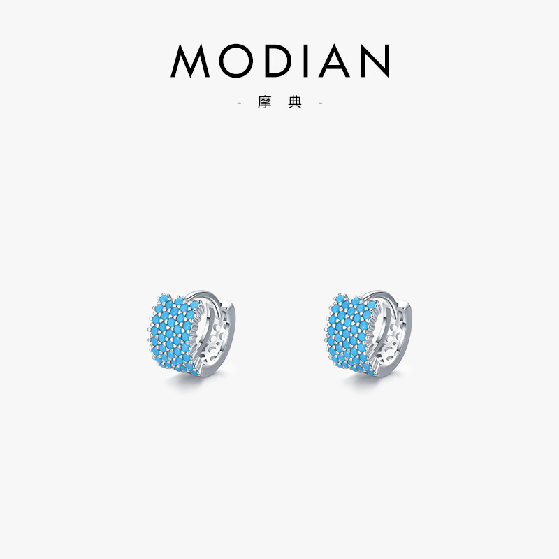 The Sterling Silver Turquoise Earrings