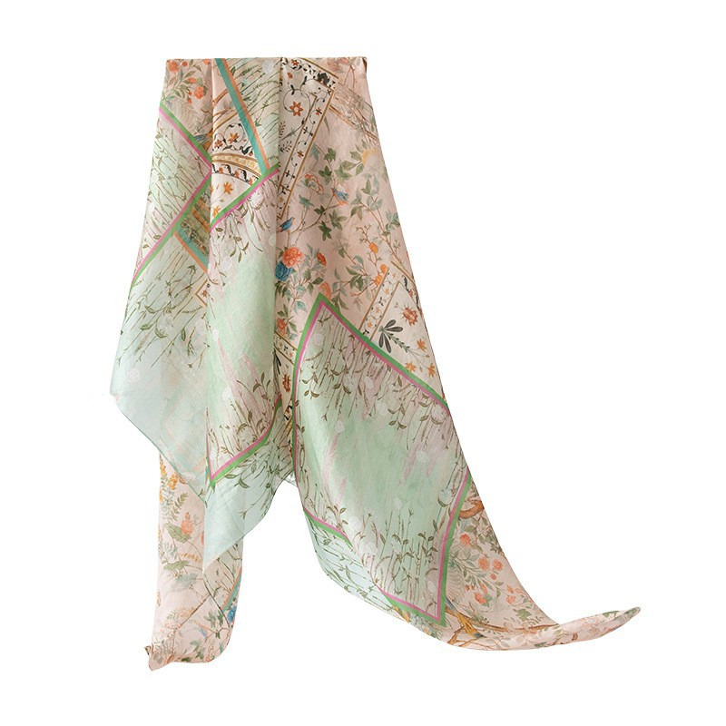 The Mulberry Silk Ring Scarf - Image 5