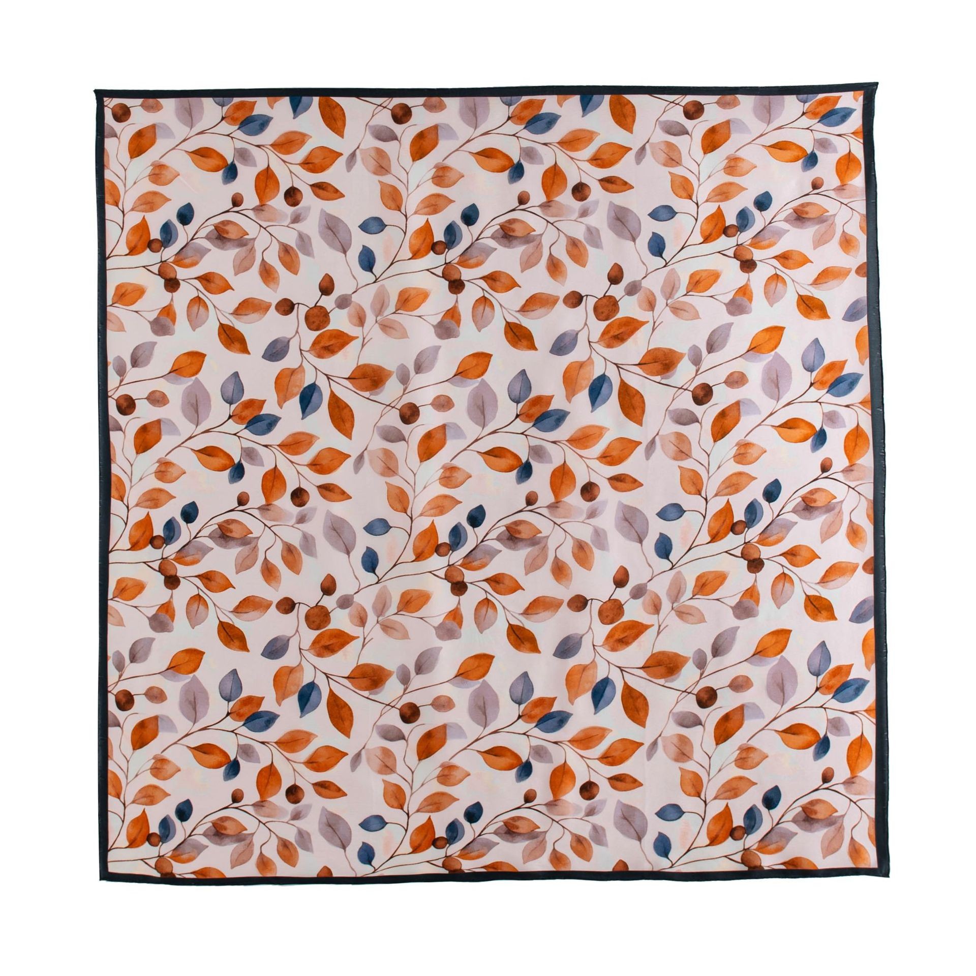 FHZ25-90027-2 Orange with Blue Edge Leaves