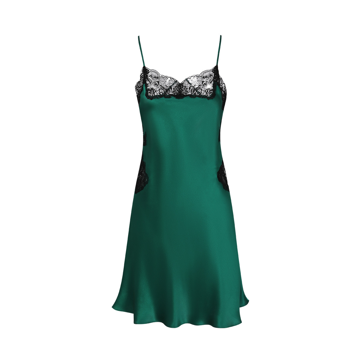 The 100% Mulberry Silk Backless Slip Dress - Image 5