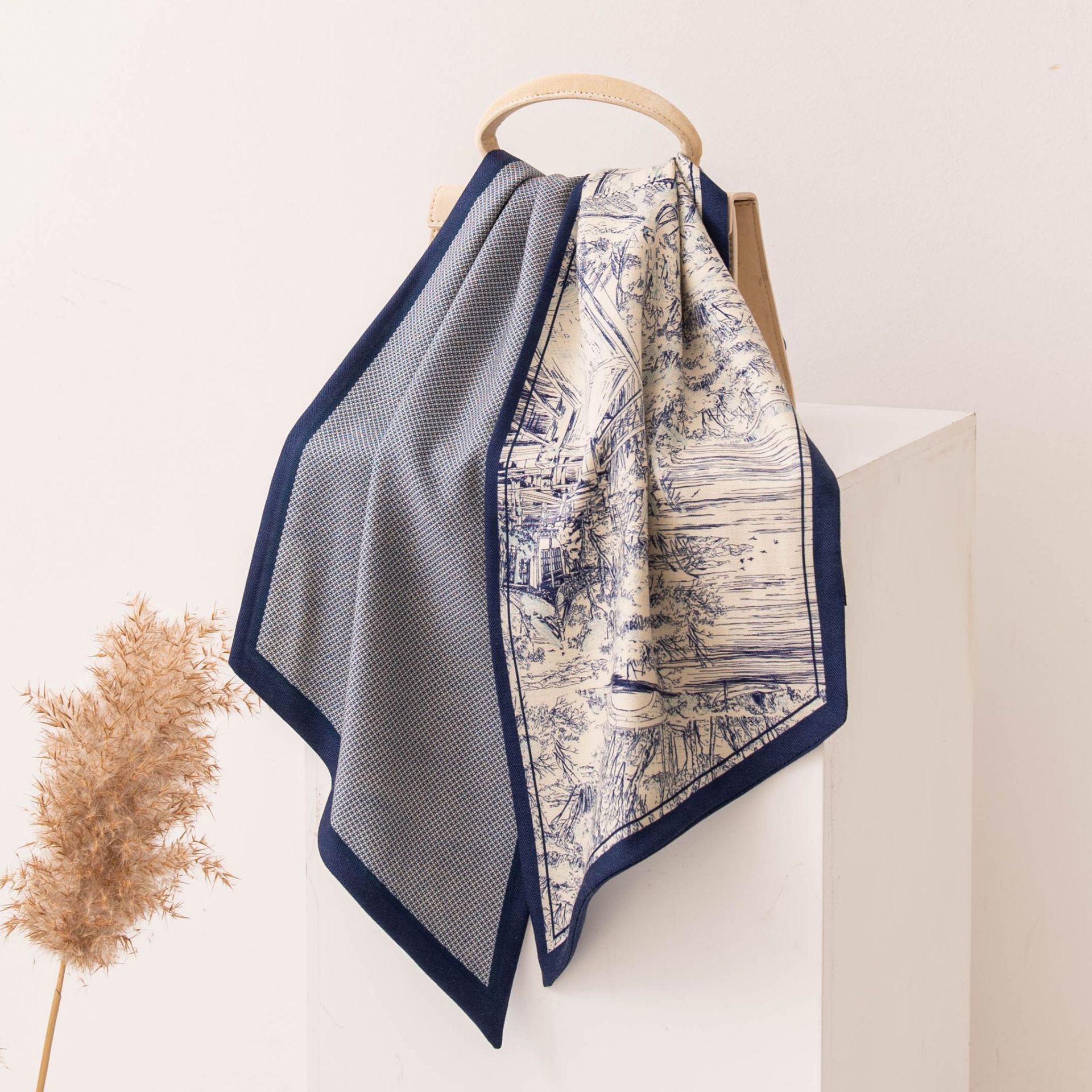 The Double-Layer Silk Wool Neck Warmer - Image 2