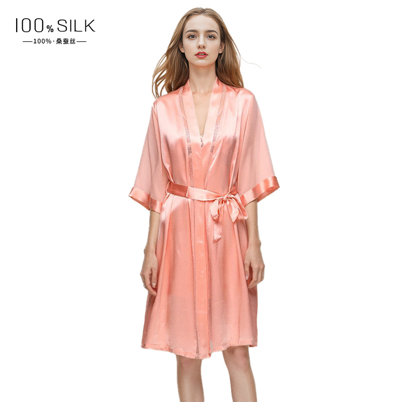 The 100% Mulberry Silk Robe - Image 5