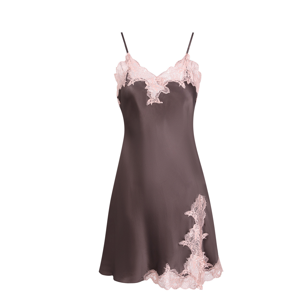 The 100% Mulberry Silk Slip Dress with Side Slit - Image 5