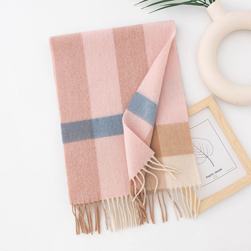 FHY24-7019-6 Pink Blue Plaid