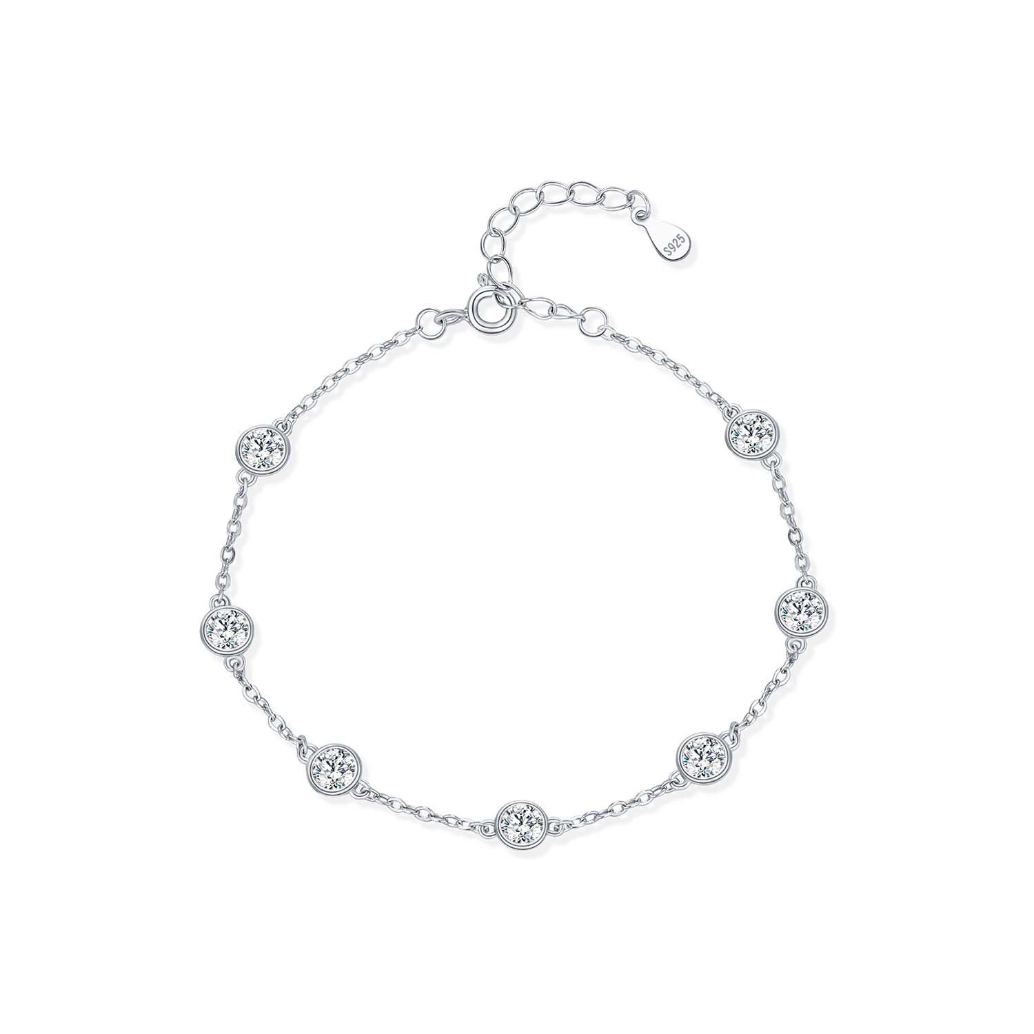 The S925 Sterling Silver Bubble Bracelet - Image 5